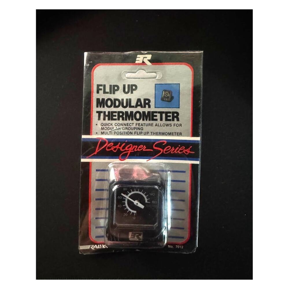 NEW Rally Vintage Flip Up Modular Thermometer #7012 Quick Connect Feature!‎